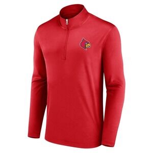 Louisville Cardinals Ultra Club Cool & Dry‎ Ladies 1/4 Zip Pullover Size Large